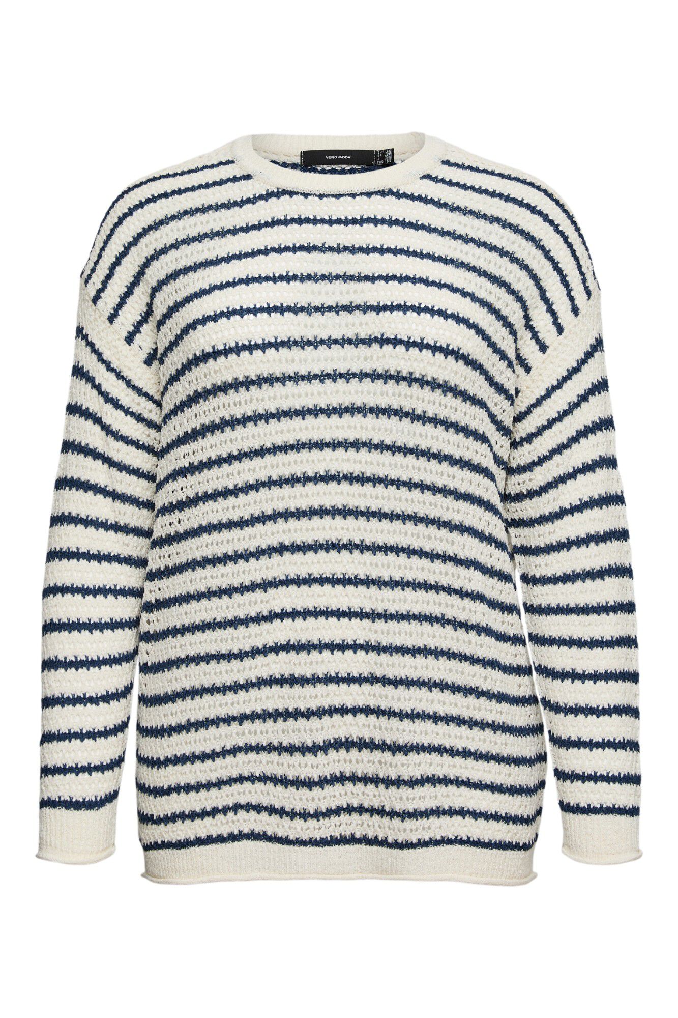 Vero Moda Curve Camisola de malha fina vazada tamanho grande