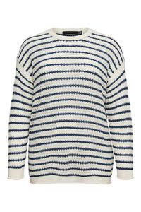 Vero Moda Curve Camisola de malha fina vazada tamanho grande