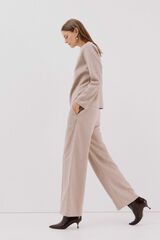 Cortefiel Comfort pants Beige