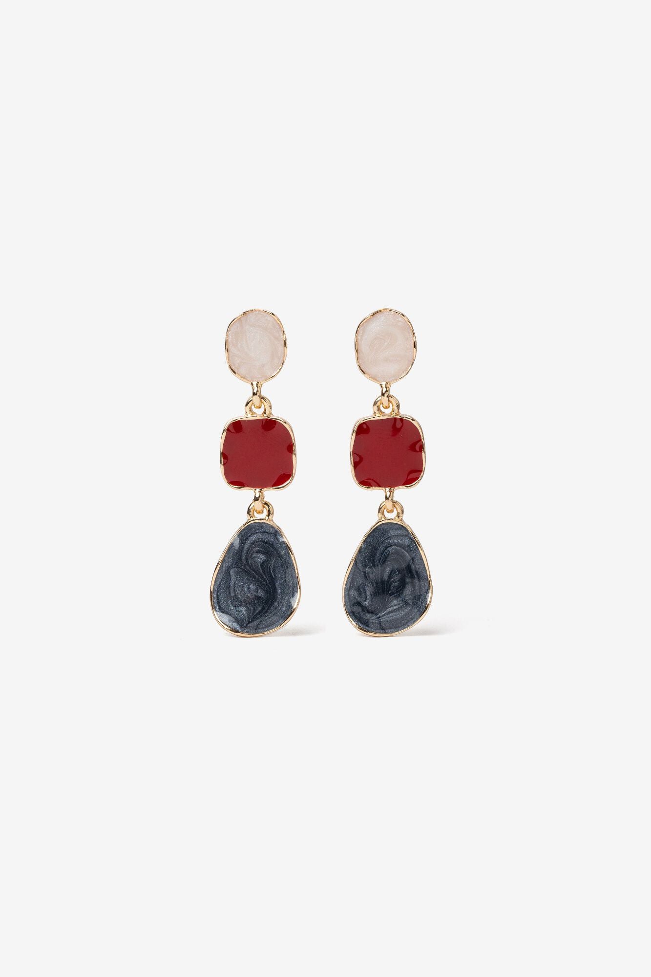 Vilanova Multicoloured geometric earrings