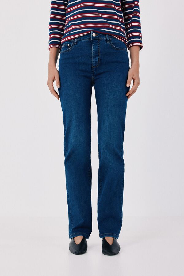 Cortefiel Sensational straight jeans Blue