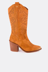 Cuplé Bota cowboy Castanho