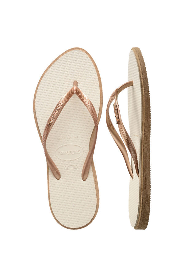 Havaianas Sand&aacute;lia Slim Point Tostado
