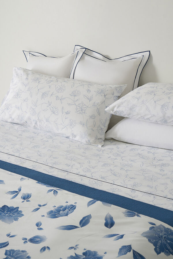 Cortefiel Tender bed linen set 150-160 cm Blue