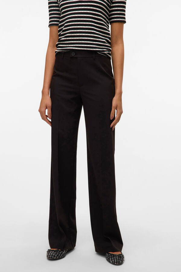 Vero Moda Long dress trouser  Black
