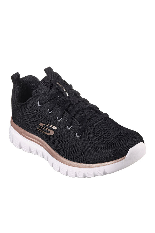 Skechers Chinelos de quarto elegantes Preto