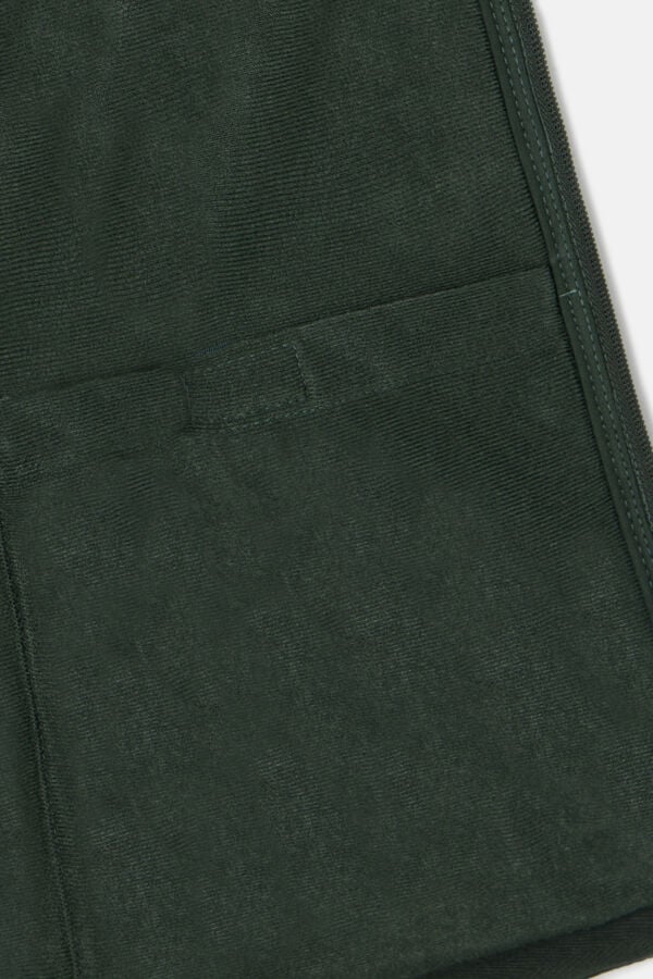 Silbon Forro polar clássico Verde