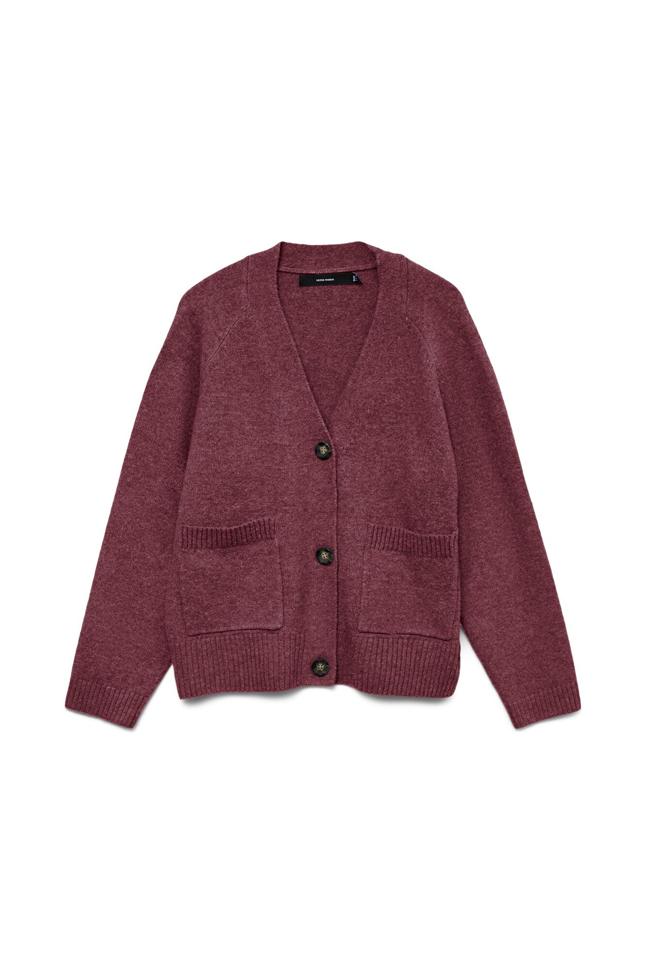 Vero Moda Casaco de malha de gola em bico
