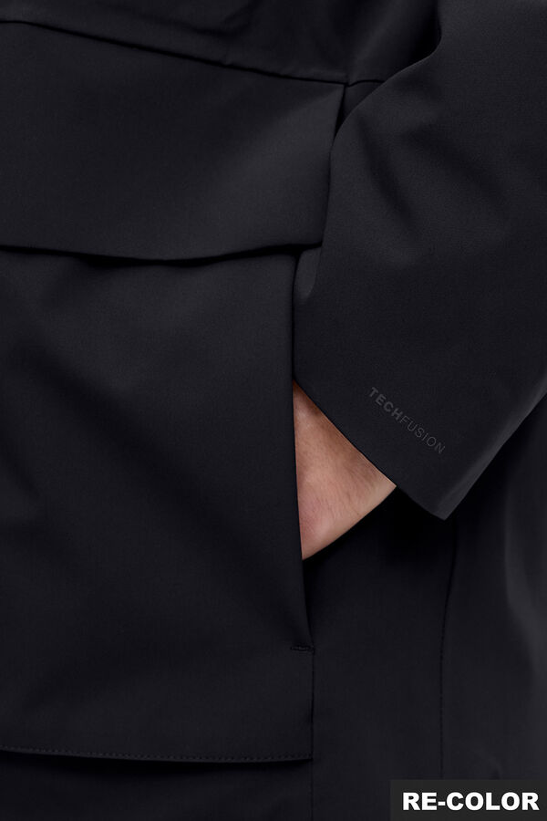 Jack & Jones Parka clássica com capuz Preto