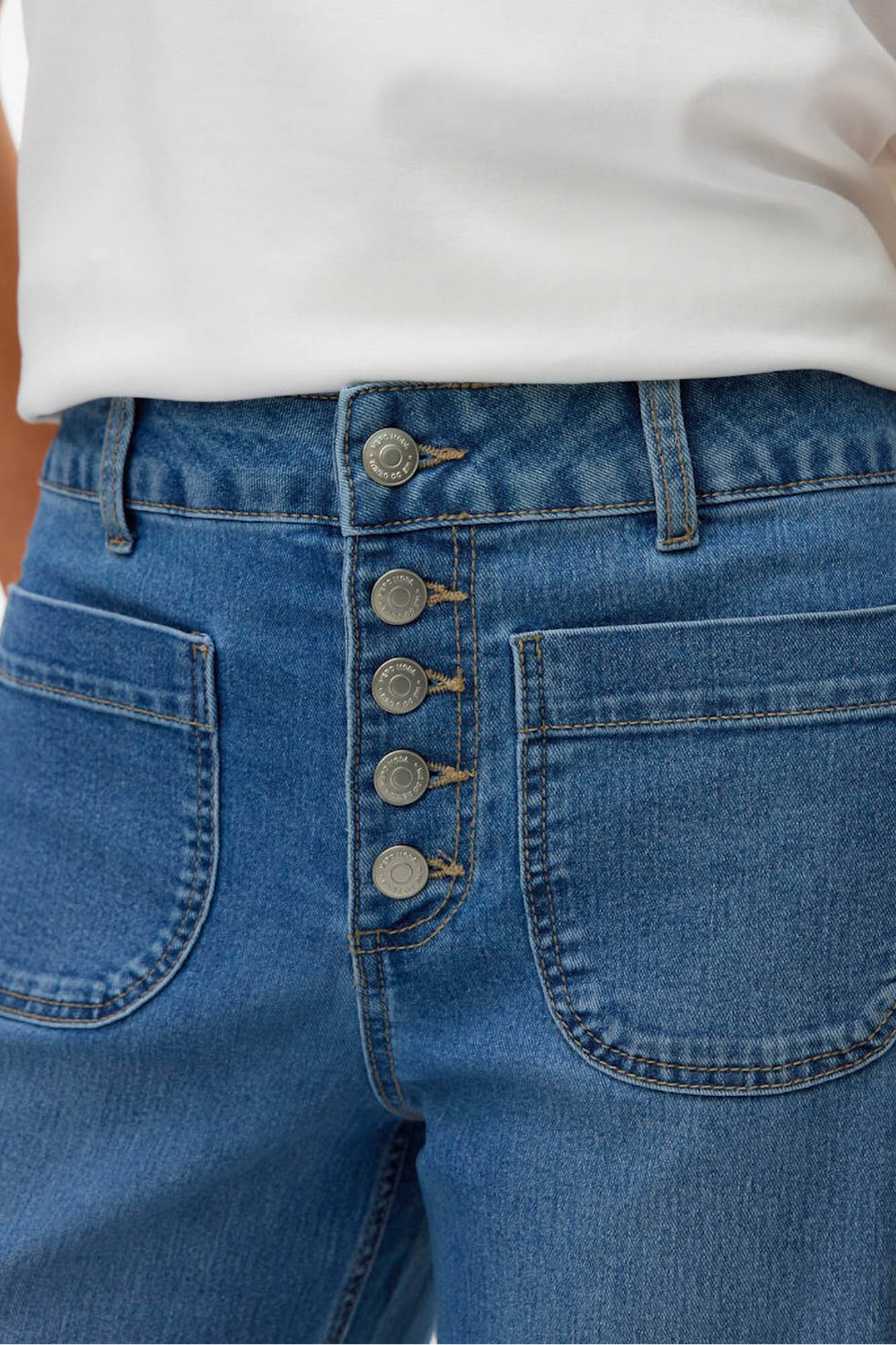 Vero Moda Jeans retos bolsos frontais