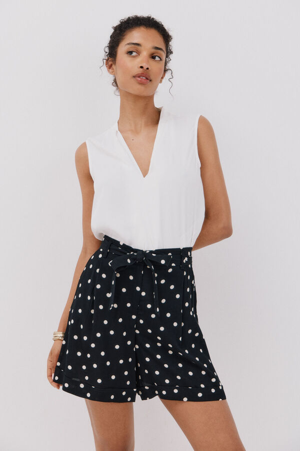 Blusas Cortefiel Cortefiel Blusa Volantes Mujer Outlet (Camisa