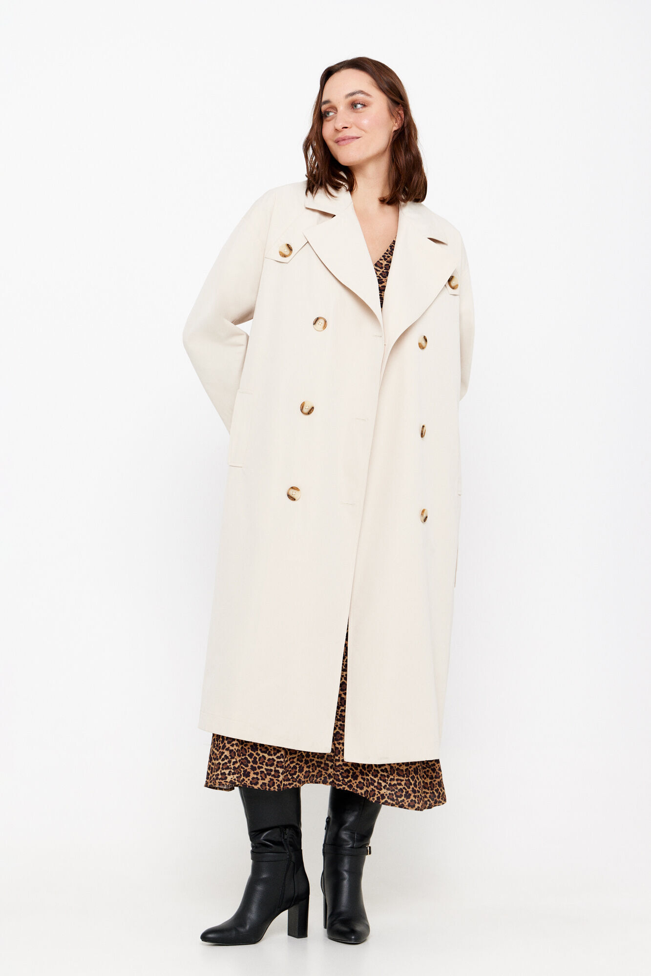 Cortefiel trench sale coat