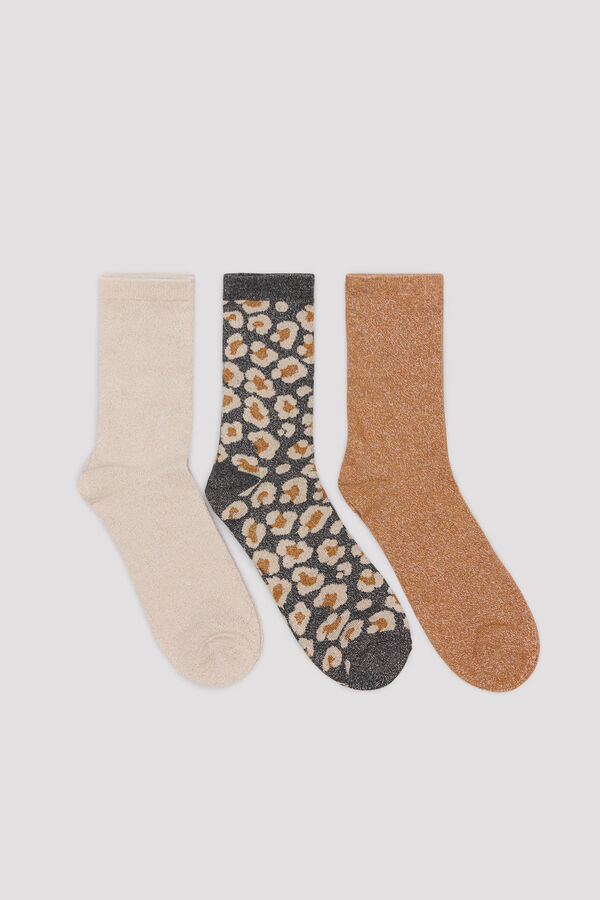 Cortefiel Long socks pack Multicolour
