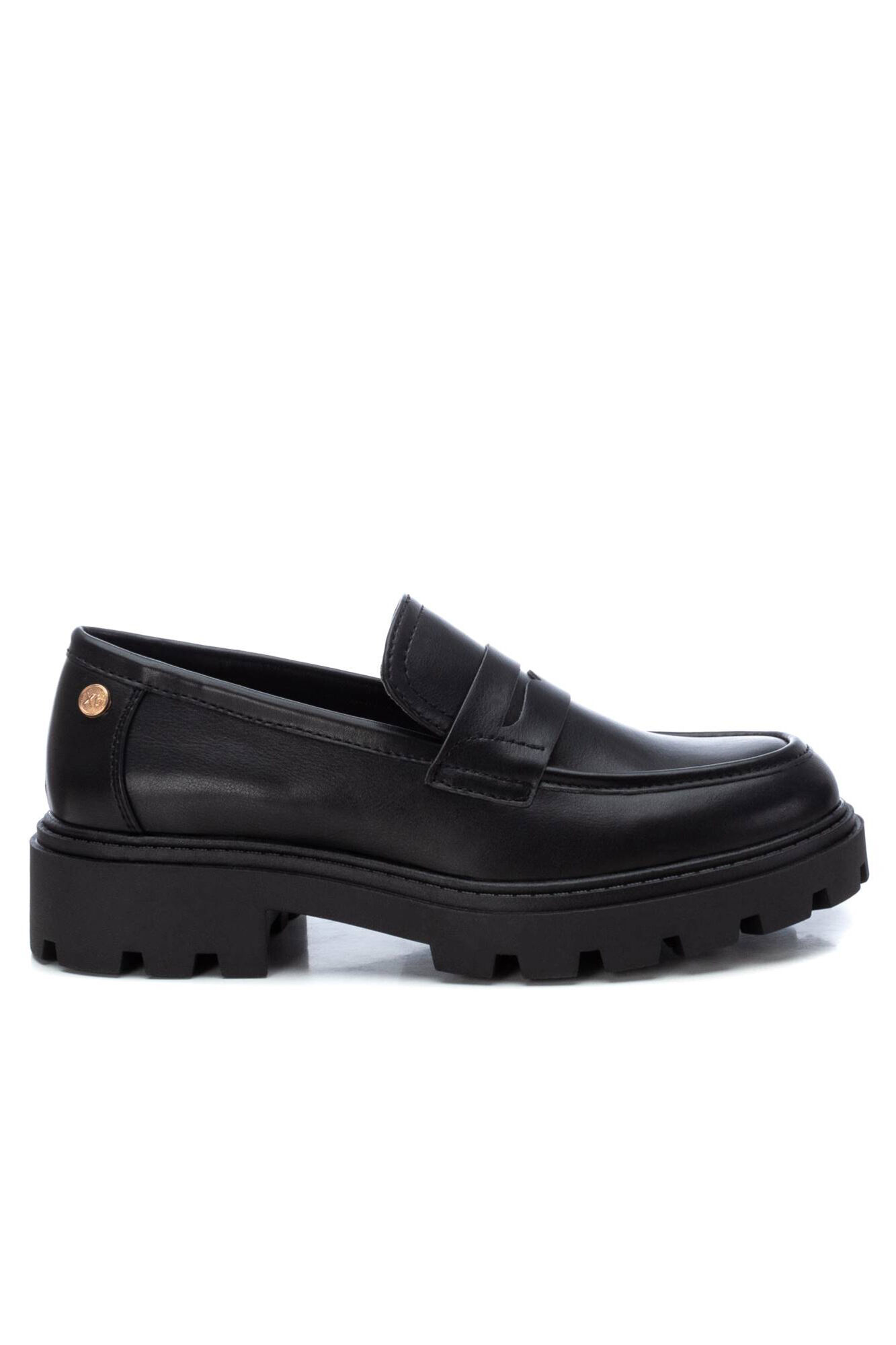 Mocasines se ora negro Zapatos de mujer Cortefiel
