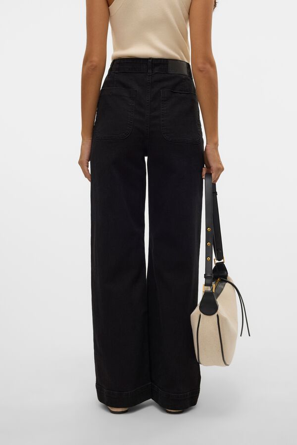 Vero Moda Wide leg jeans Black