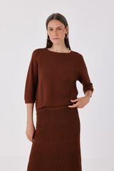Cortefiel Total look jumper Camel