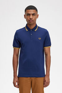 Cortefiel Twin Tipped Fred Perry Shirt Azul