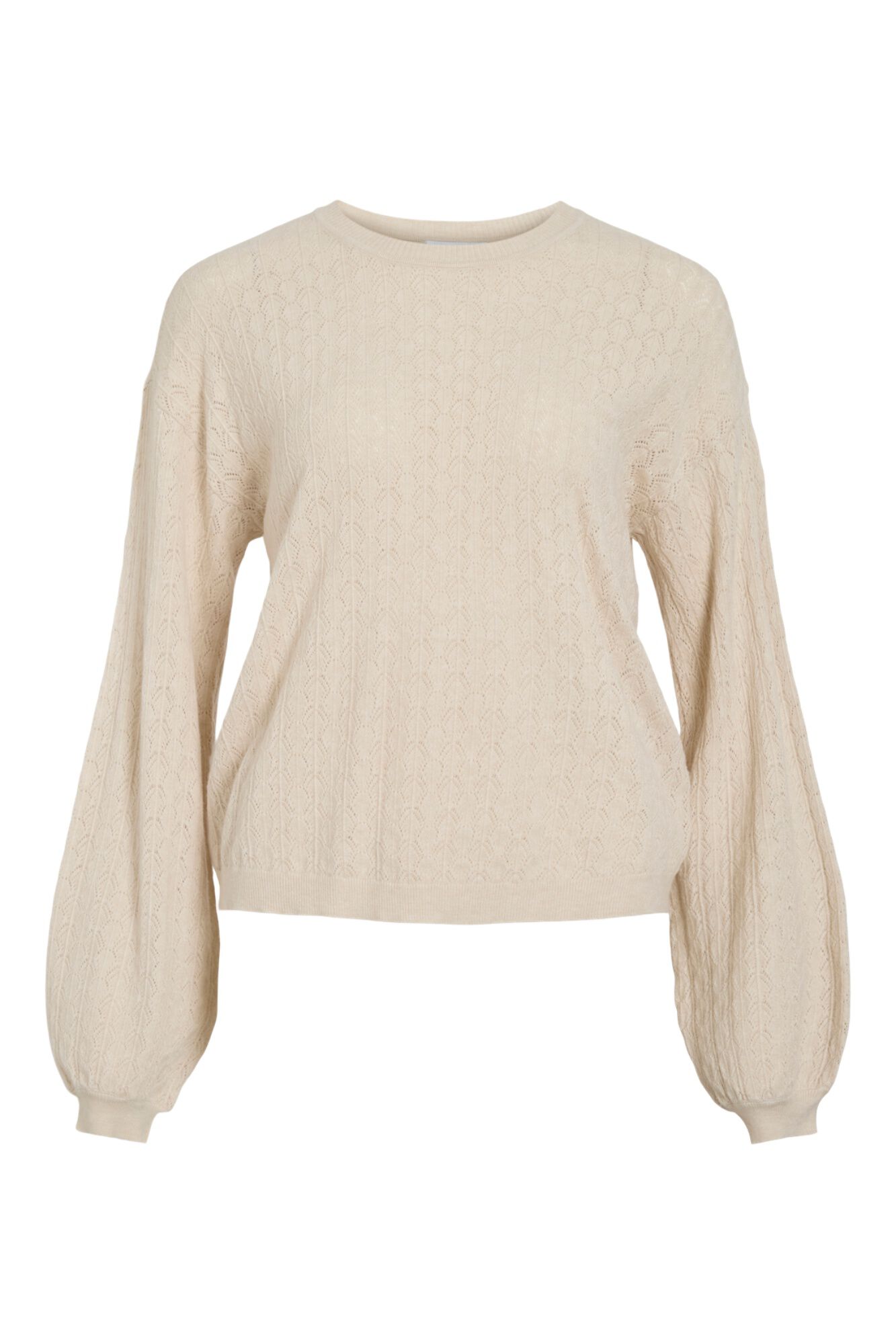 Vila Camisola de malha pointelle com viscose