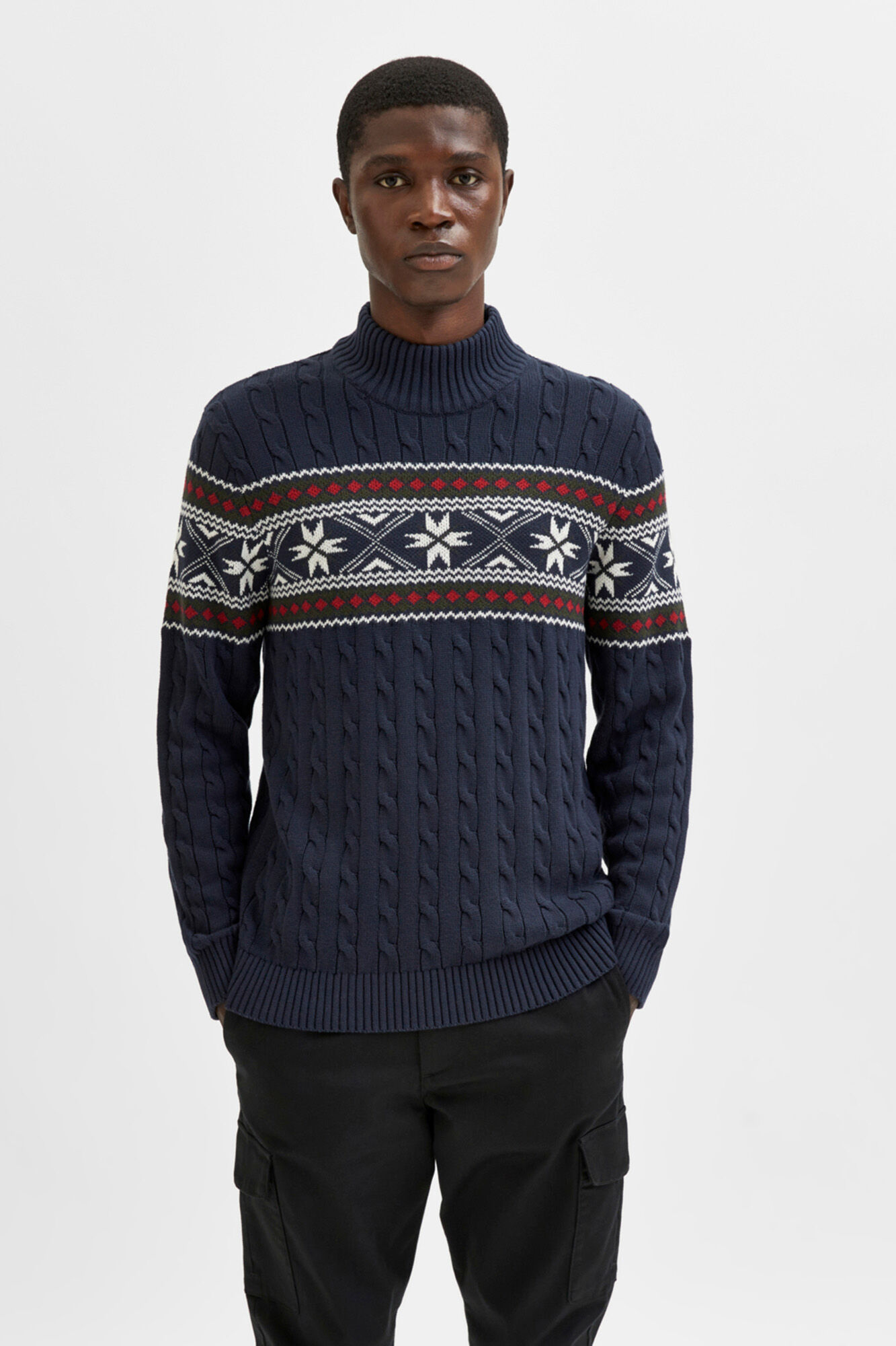 Polo top christmas jumper