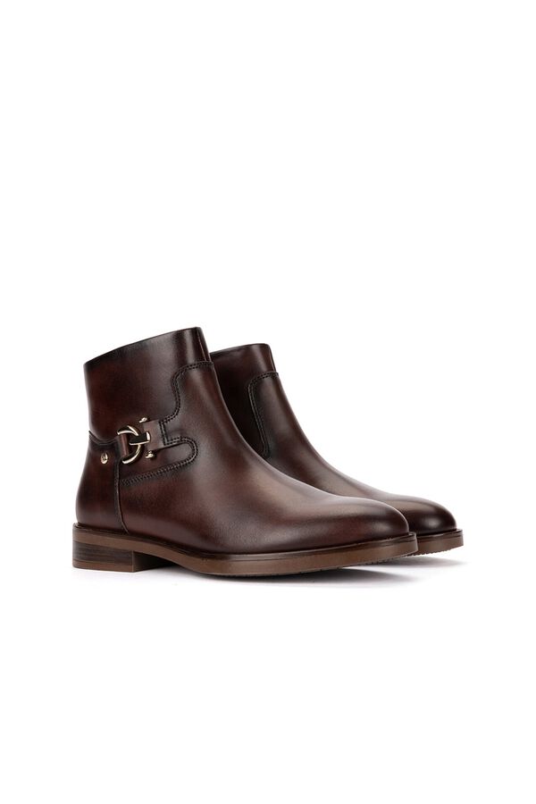 Pikolinos Women's flat ankle boot Brown