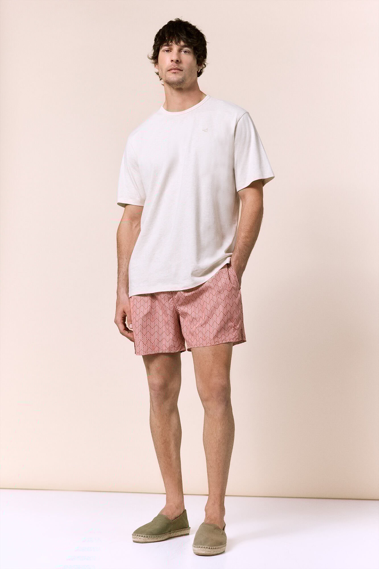 OOTO Fato de banho estampado &eacute;tnico OOTO