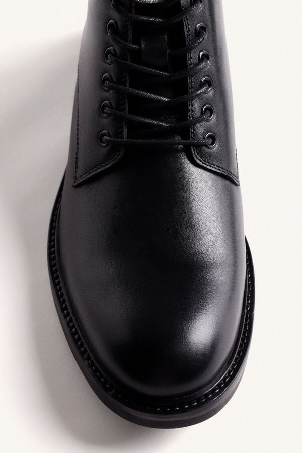 Gioseppo Botins de pele Preto