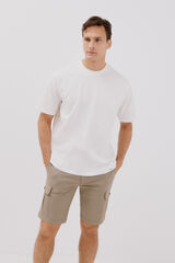 Cortefiel Basic T-shirt White