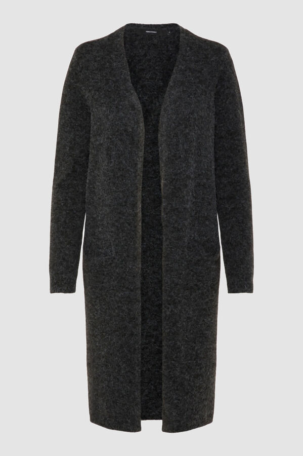 Vero Moda Curve Curve long cardigan Black