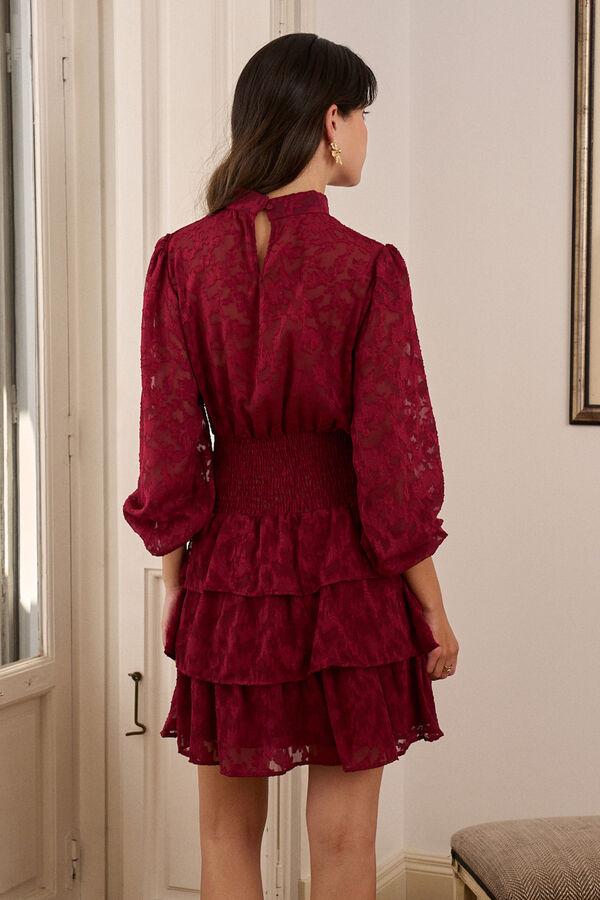 Polín Et Moi Vestido curto Ada Vermelho