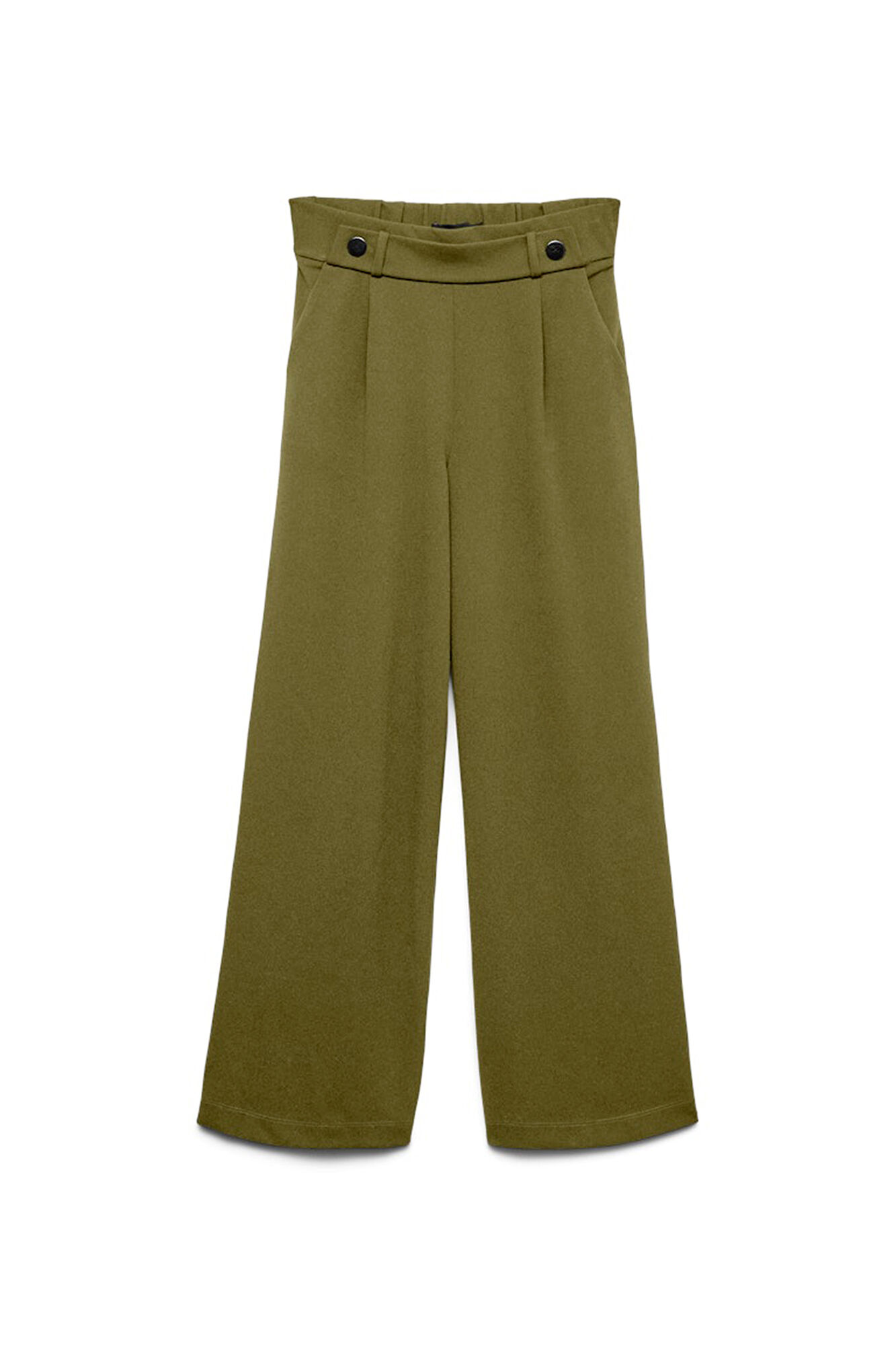 Vero Moda Cal&ccedil;as compridas com bot&otilde;es