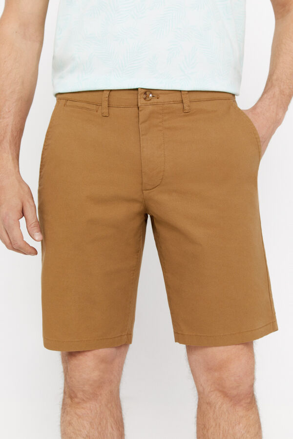 Cortefiel Bermuda shorts  Brown