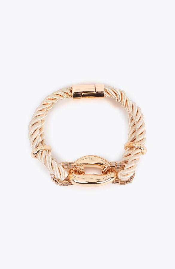 Lola Casademunt Pulseira de cord&atilde;o Dourado