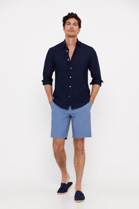 Cortefiel Bermuda shorts  Blue