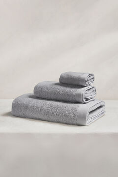 Cortefiel Blue Ocean 550 Bath Towel 90x150 cm Grey