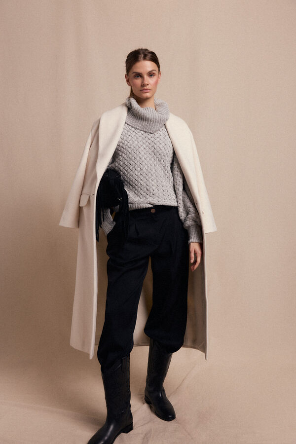 Slowlove Pleated trousers Black