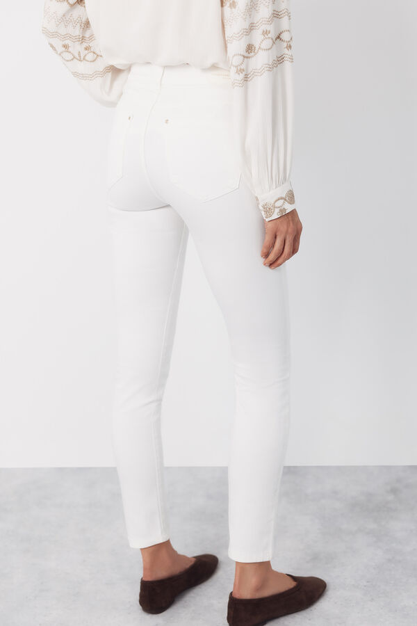 Cortefiel Jeans sensational color White
