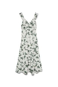 Vero Moda Vestido midi em algod&atilde;o