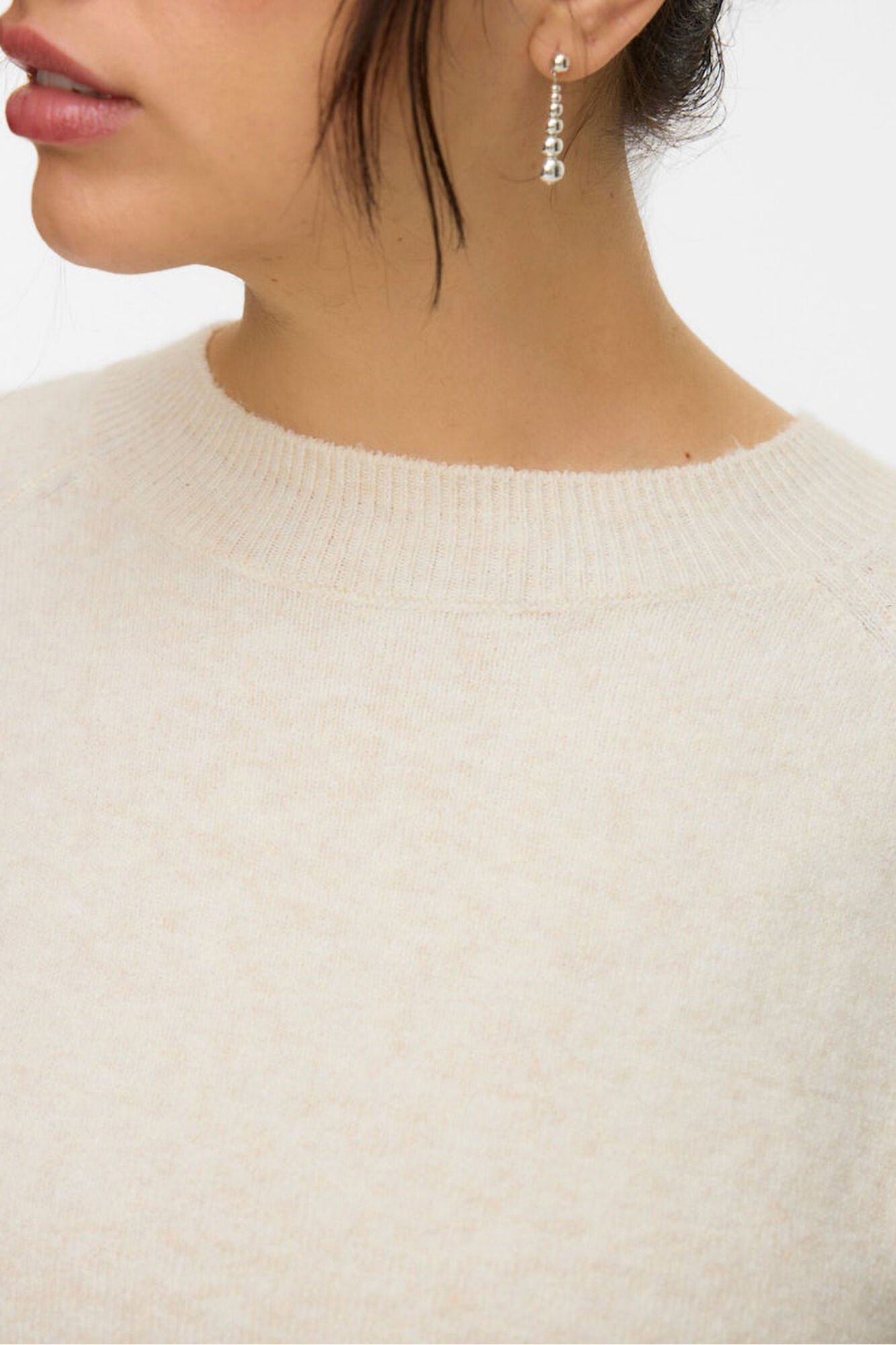 Vero Moda Curve Camisola grande de gola redonda 