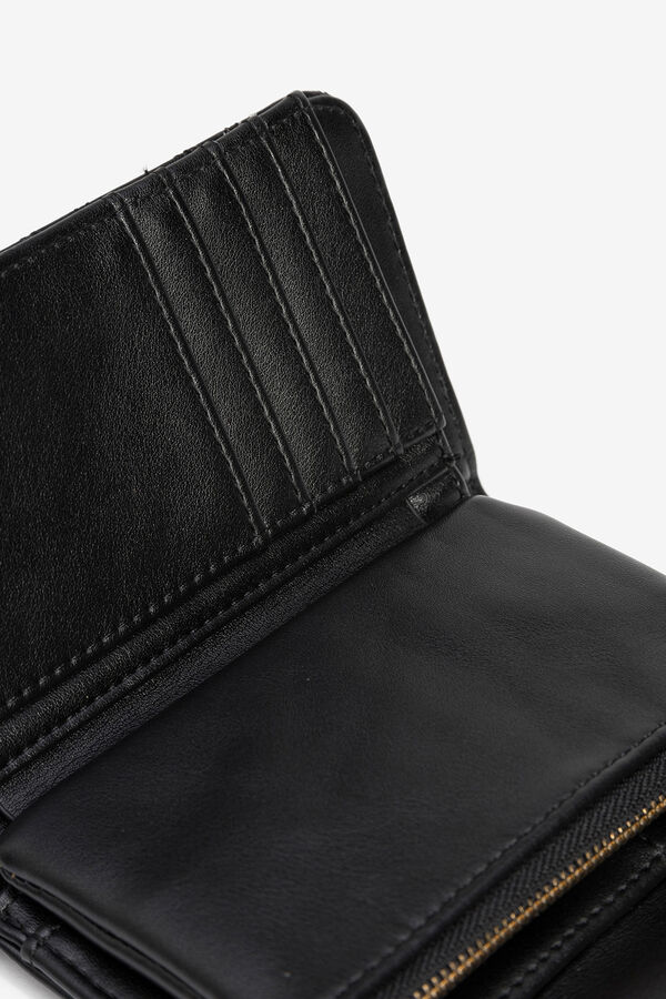 Vilanova Carteira transversal acolchoada Preto