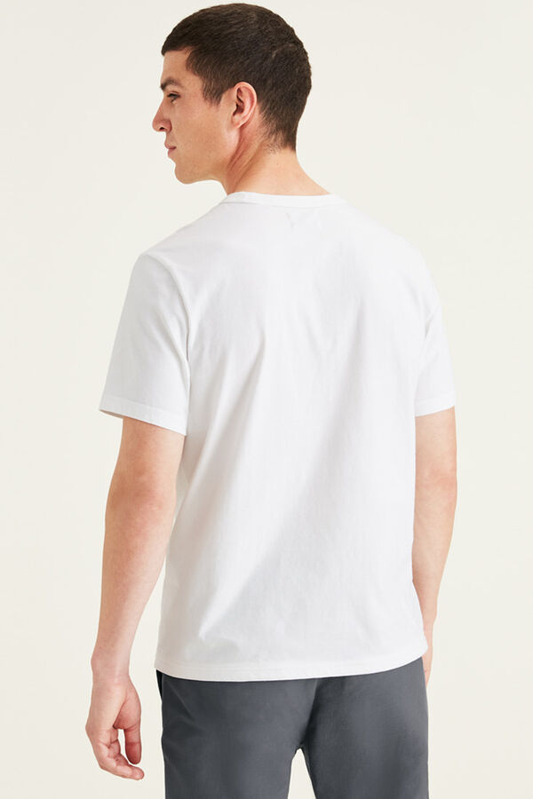 Cortefiel Dockers® KNITS - SS TEES White
