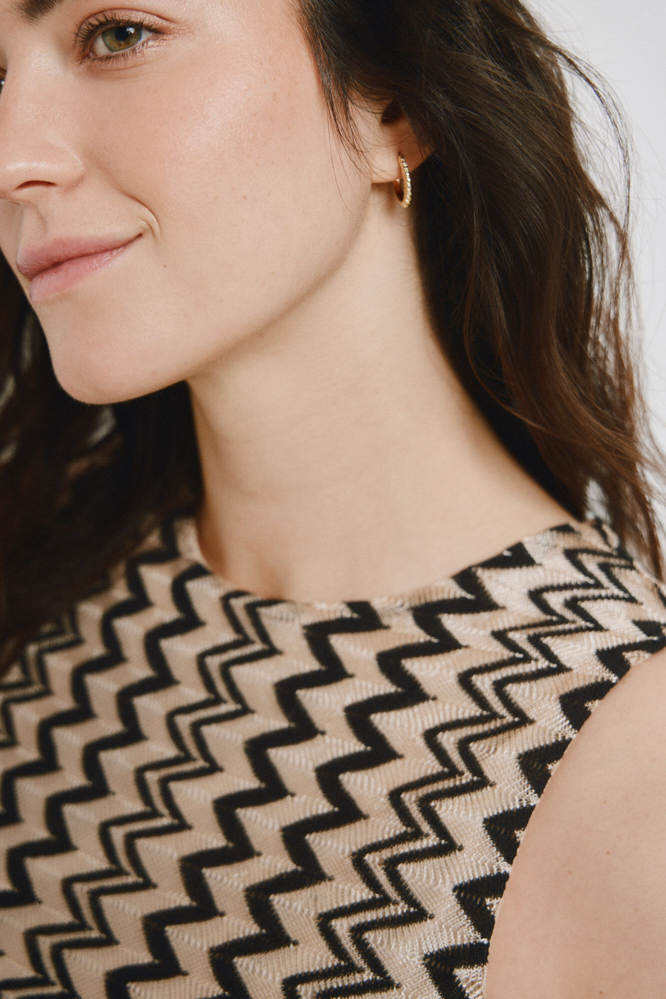 Vero Moda Top sin mangas cuello redondo