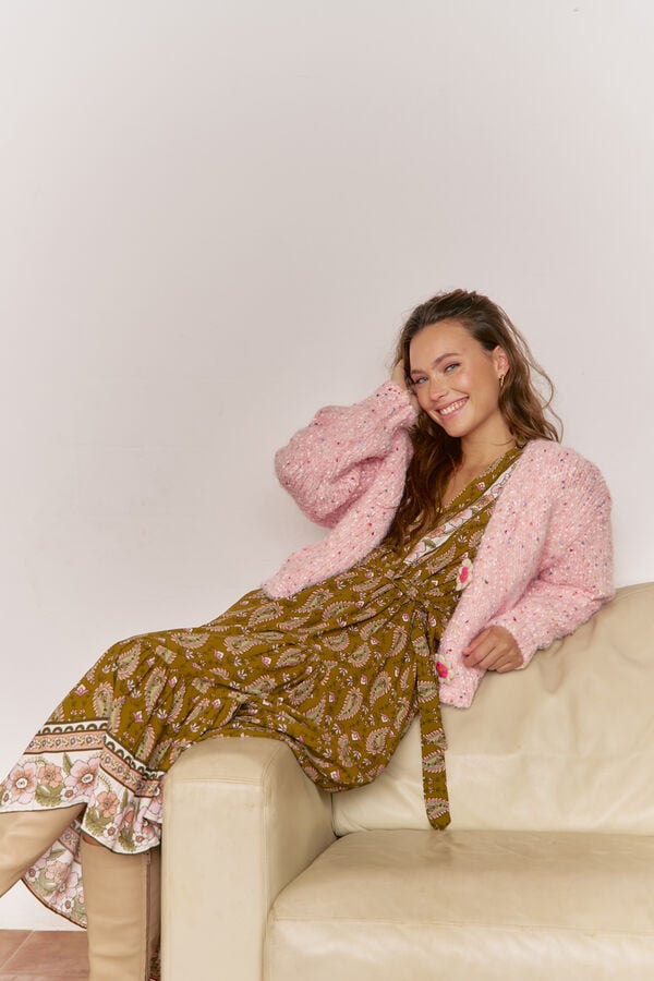 Jaase Casaco de malha de malha Subiu