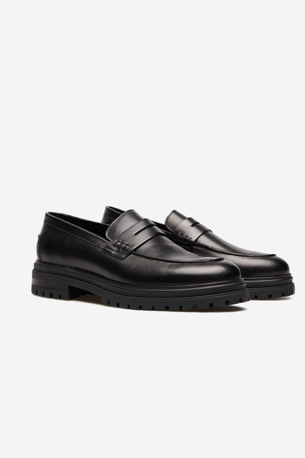 Cortefiel Loafer Black