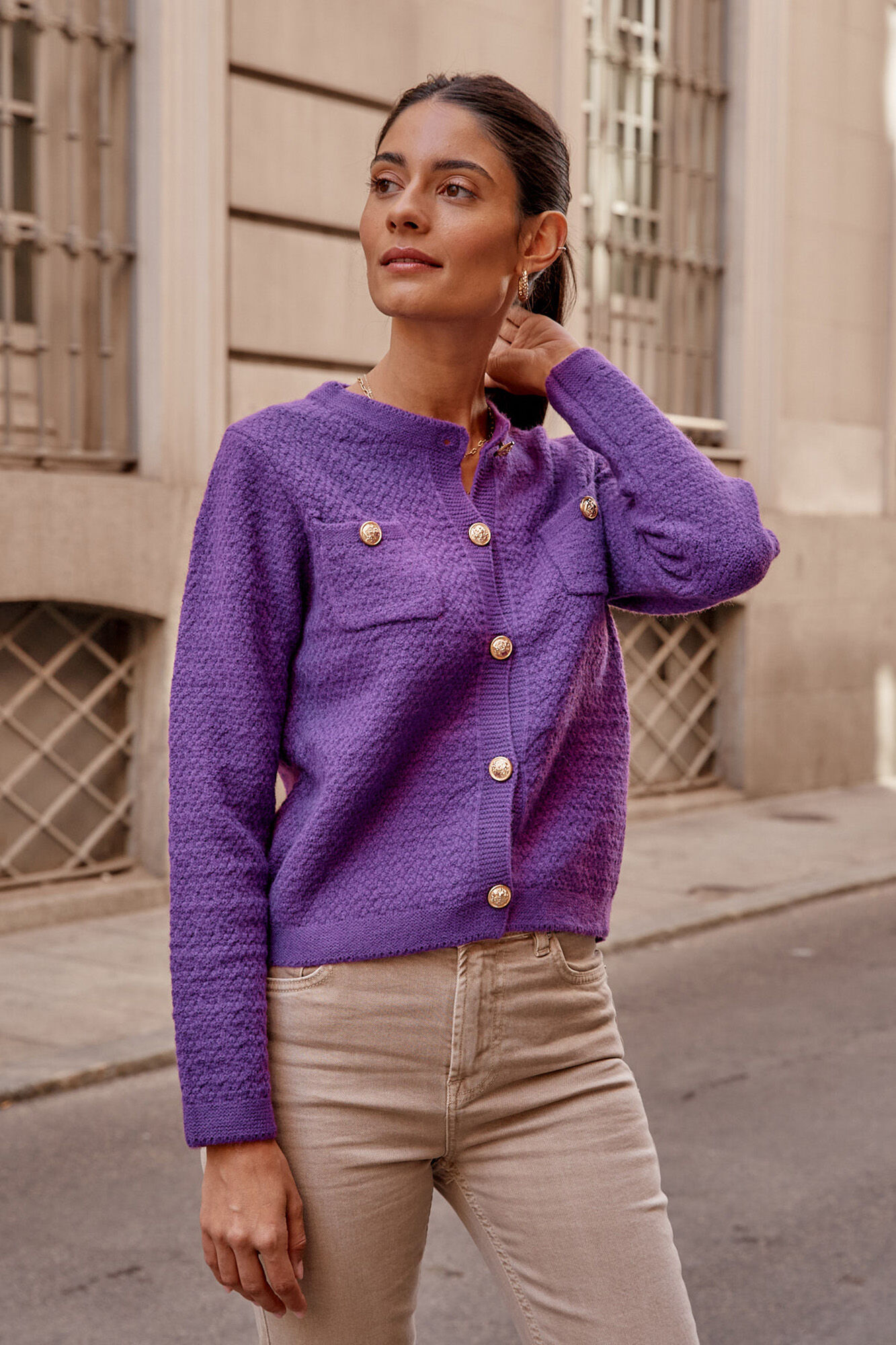 Chanel cardigan deals