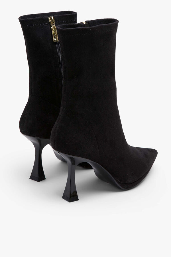 Cortefiel High heel stiletto bootie Black