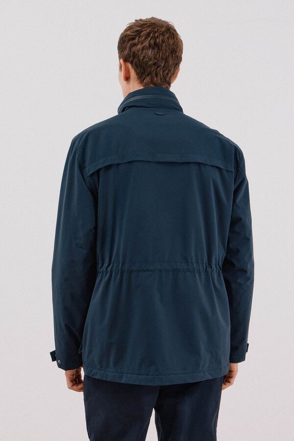 Cortefiel Technical jacket with 4 pockets Navy