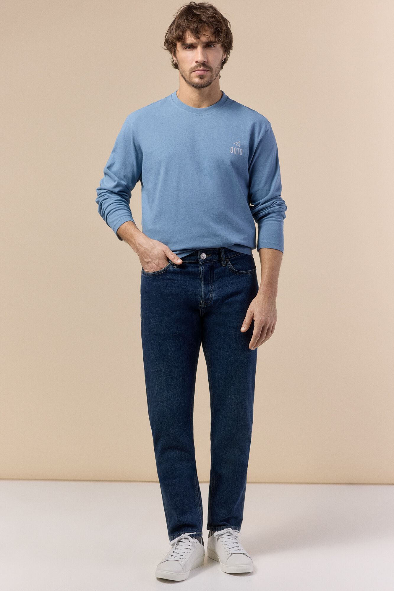 OOTO Pantal&oacute;n vaquero slim fit