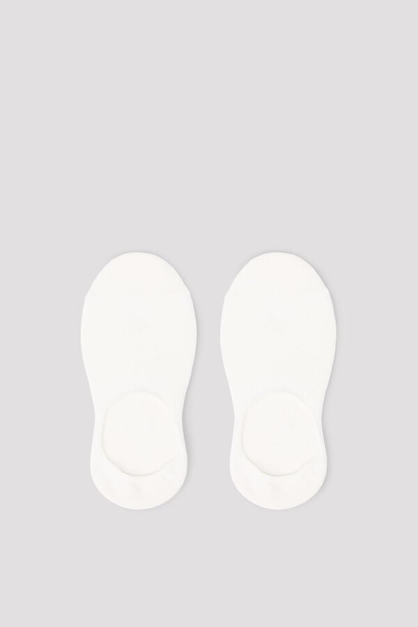 Cortefiel No-show socks with COOLMAX&reg; White