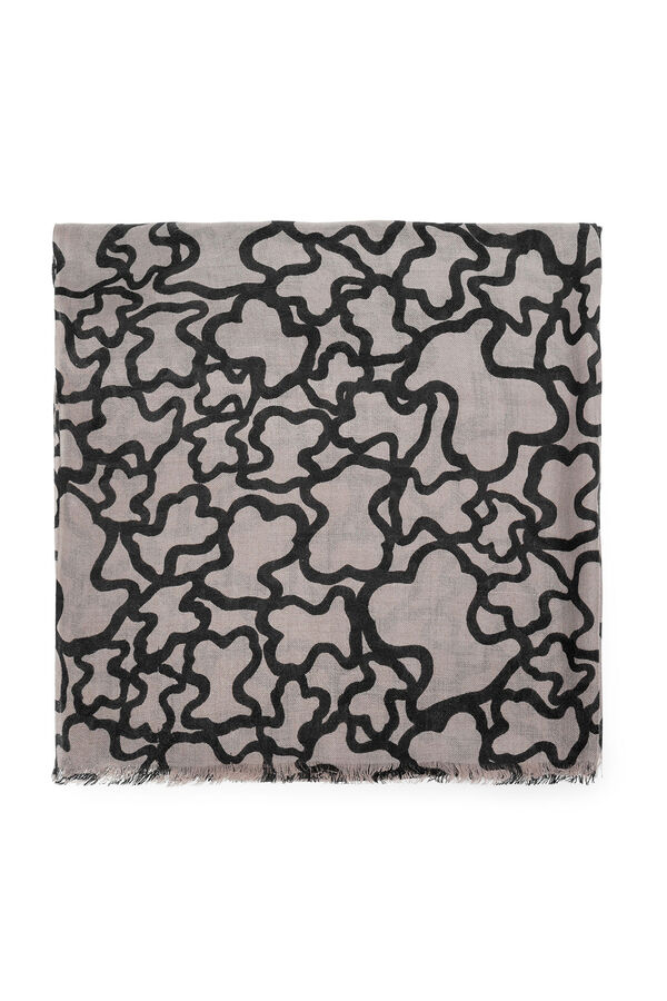 Tous Foulard Kaos en color piedra Gris