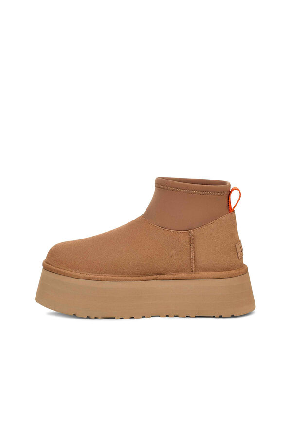 Ugg Bota feminina clássica Mini Dipper Castanho